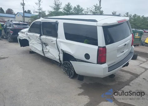 2015 Chevrolet Suburban 1500 Lt из США, поврежденный, VIN 1GNSKJKC5FR591115